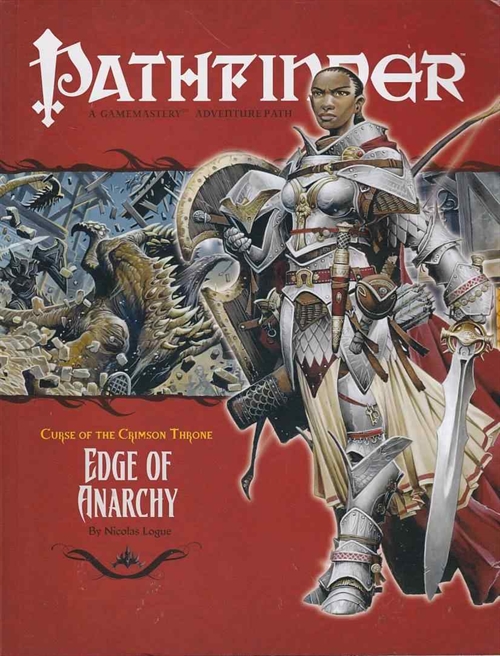 Pathfinder - Adventure Path 7 - Curse of the Crimson Throne 1/6 - Edge of Anarchy (B Grade) (Genbrug)